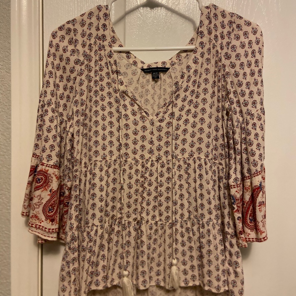 Gorgeous American Eagle Oversized Flowly Blouse